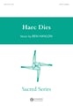 Haec Dies SATB choral sheet music cover